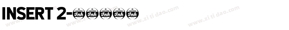 Insert 2字体转换